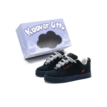 KAAVER OTTO Warm Cushioning Wear Resistant Balance Height Increasing Low Top Skateboard Shoes Unisex