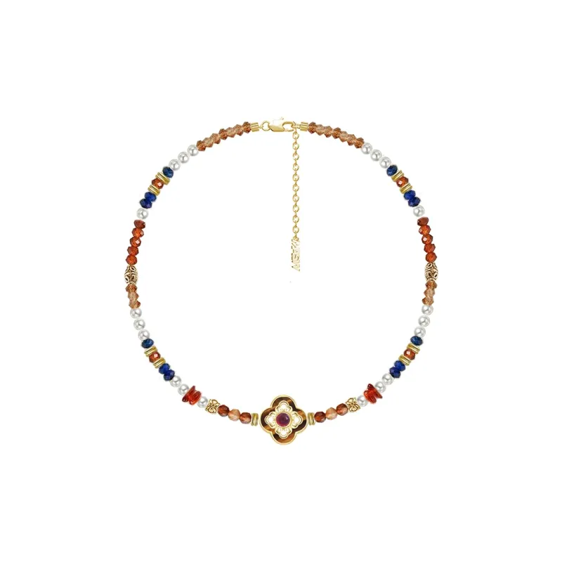 Masw Copper Alloy Necklaces Women's-6