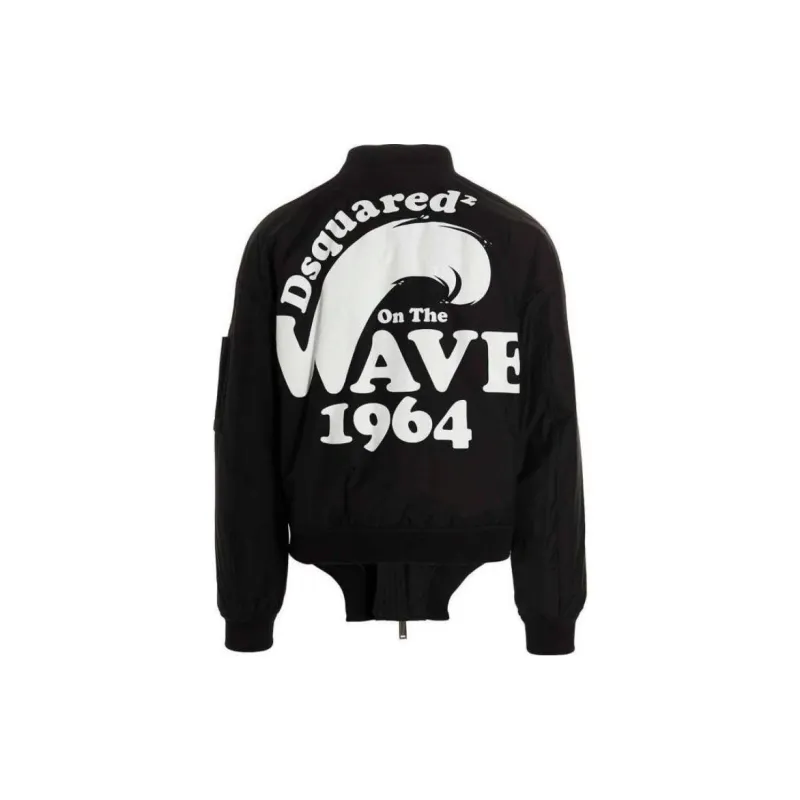 DSQUARED 2 Dropped Shoulder Bomber Jacket-1