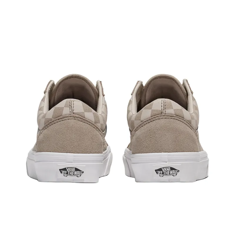 Old Skool Vans 'Checkerboard Moon Rock Beige'-2
