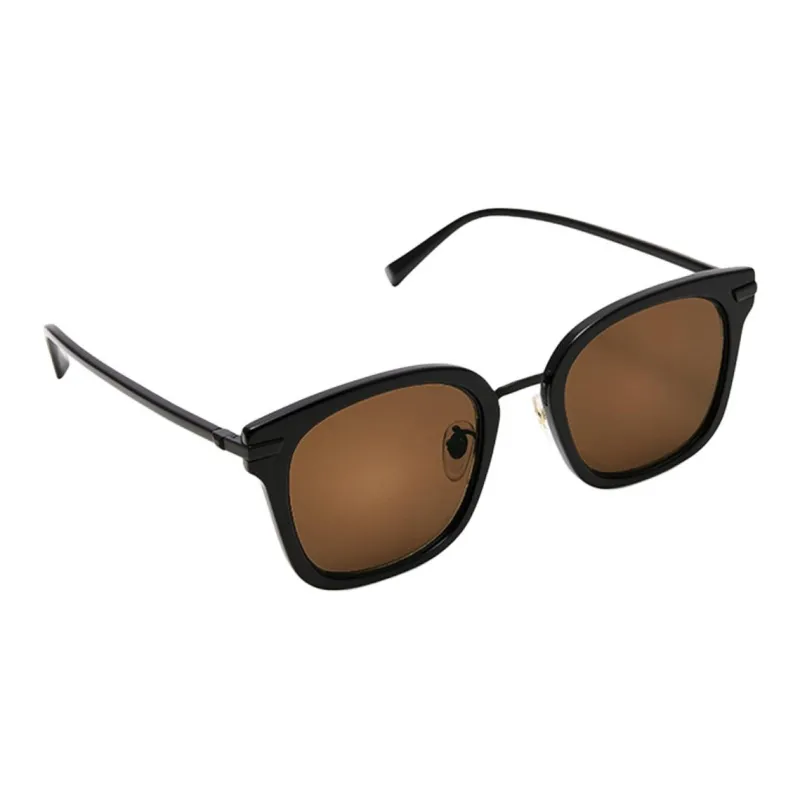 LAPIZ SENSIBLE. Acetate Metal Square Sunglasses Men's Black-3
