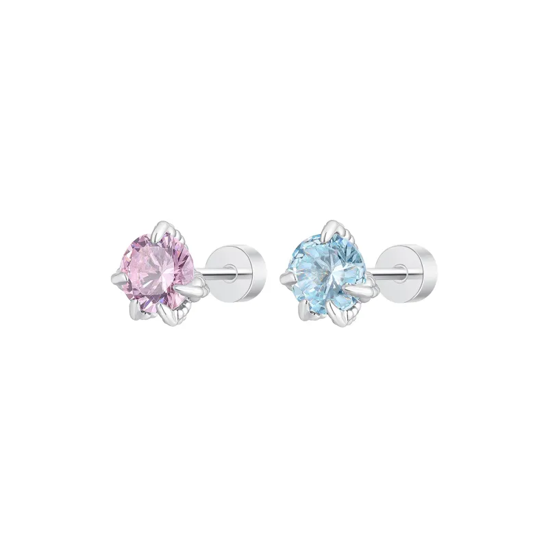 MISS XIA JWY Titanium Steel Stud Earrings Unisex-15