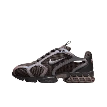 Nike Air Zoom Spiridon Cage 2 Anti Slip Wear Resistant Low Top Casual Shoes Unisex Dark Brown