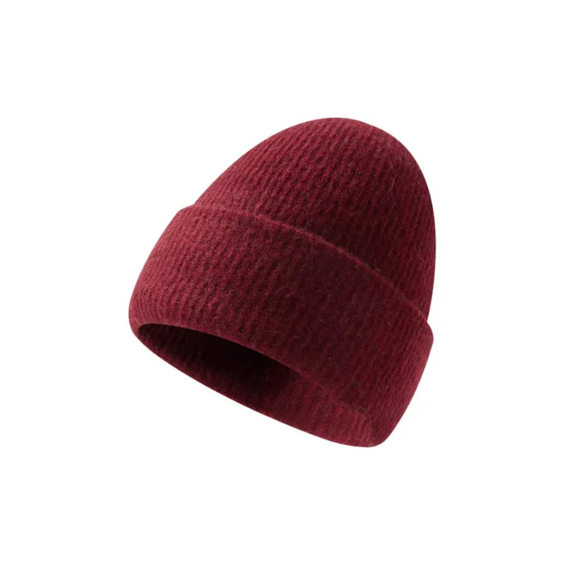 H YXIANG 34% Yak 66% Wool Beanies Women's-4