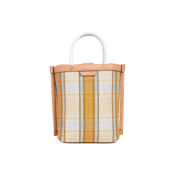 TORY BURCH Perry Artificial Leather Tote Bag, Shopping Bag, Handbag, Shoulder Bag, Crossbody Bag Mini Women's Yellow