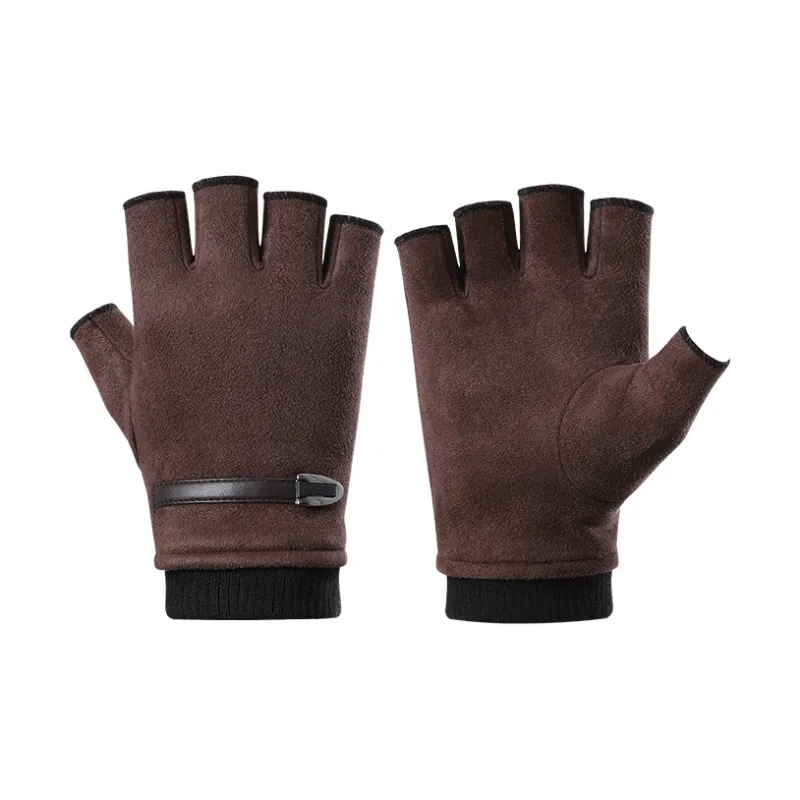 Shizhu Half Finger Gloves Men's-4