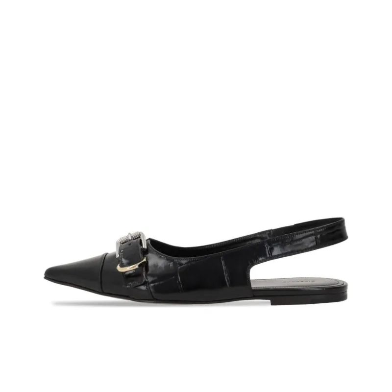 Givenchy Voyou Casual Single Shoes Women's Black-0