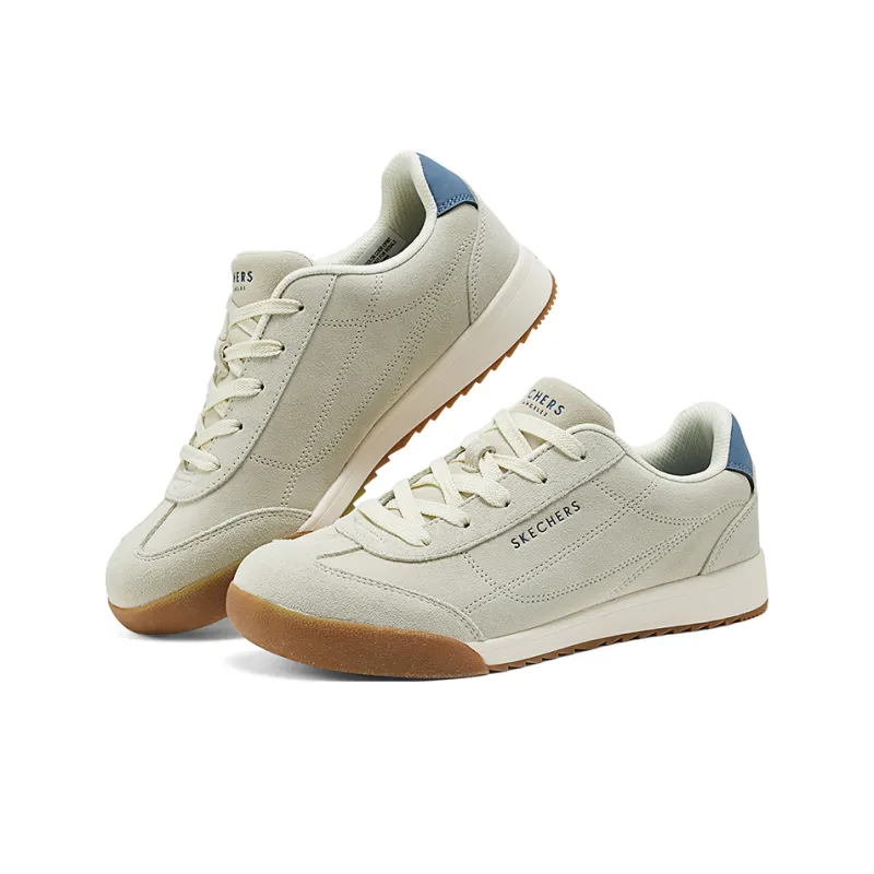 Skechers Sports Life Collection Anti Slip Wear Resistant Low Top Skateboard Shoes Women's Ivory-2