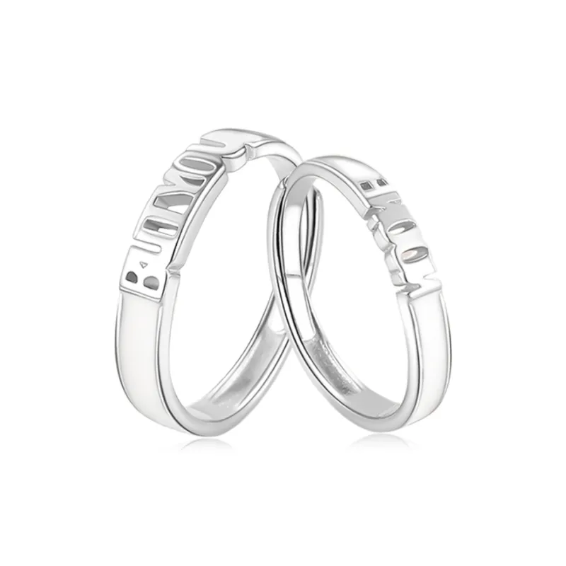 SHOIIIW S999 Fine Silver Rings Unisex-0