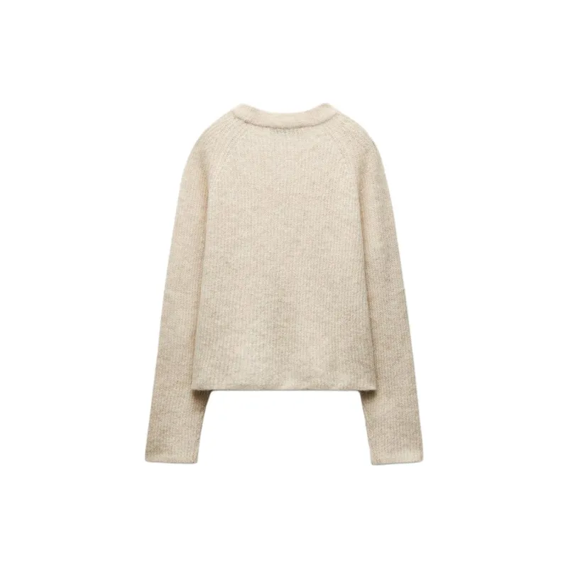 ZARA Sweaters Women's Beige-1