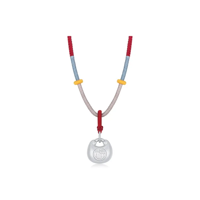 CHAOHONGJI Sterling Silver 990 Necklaces Women's-5