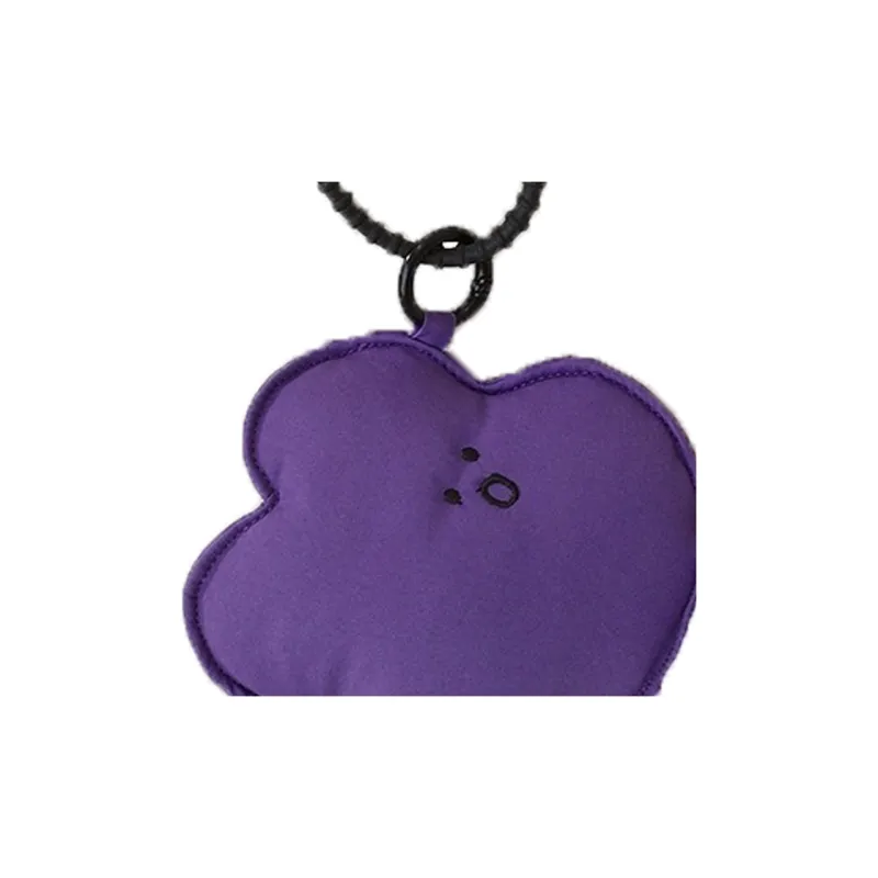 ALOENEY Polyester Earphone Case Unisex Purple-1