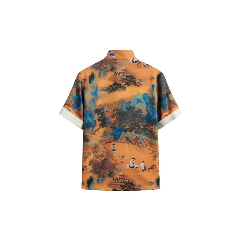 XUANSHENG Shirt Men's Rural Home-1