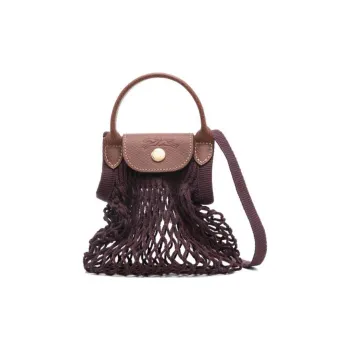LONGCHAMP Le Pliage Filet Strapped Mini Shoulder Bag