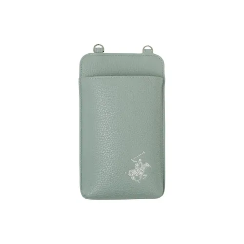 BEVERLY HILLS POLO CLUB PU Cell Phone Pouch Men's Sax Blue