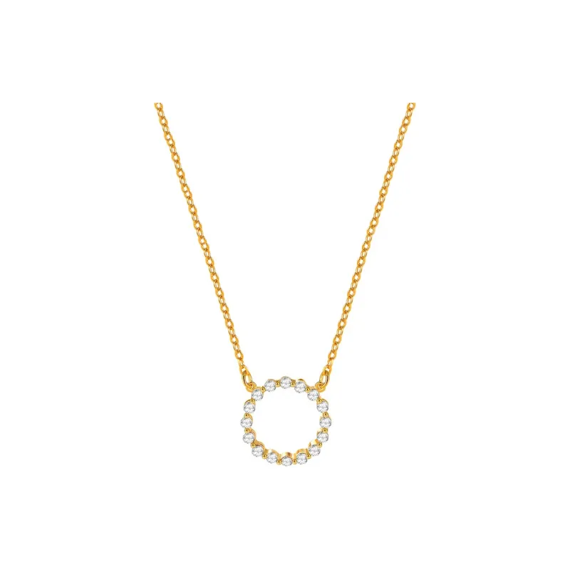 Heart Grass S925 Silver Necklaces Women's-0