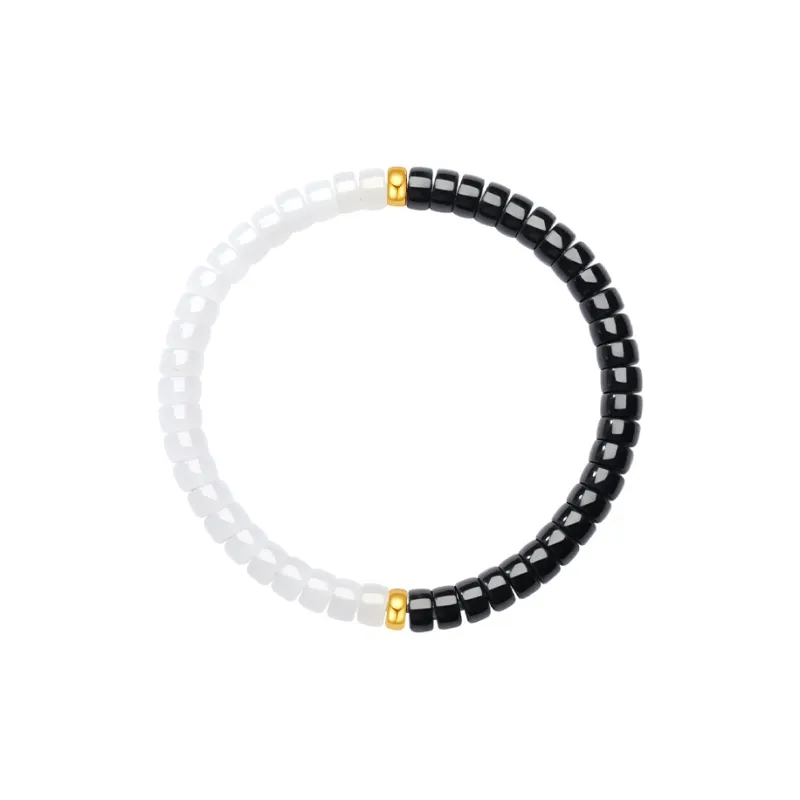 CHOW TAI SENG Hetian Jade Bracelets White Jade Unisex-1