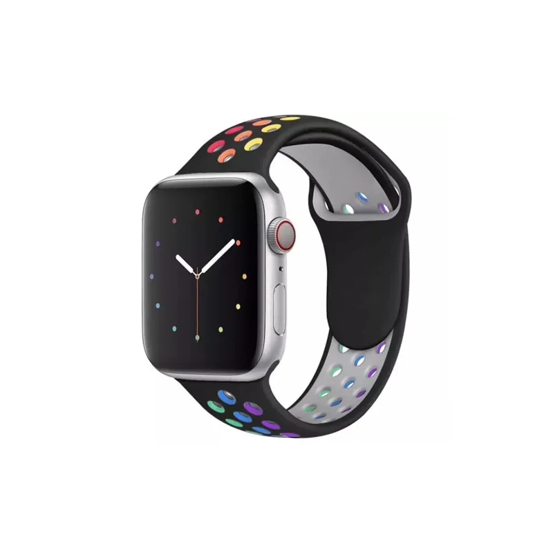ZHENGGUANG Watch Band Apple Compatibility Silicone Material-39