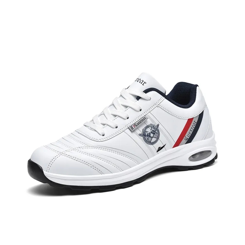 Kuding Cushioned Anti Slip Wear Resistant Waterproof Breathable Lightweight Casual Shoes Men's-0