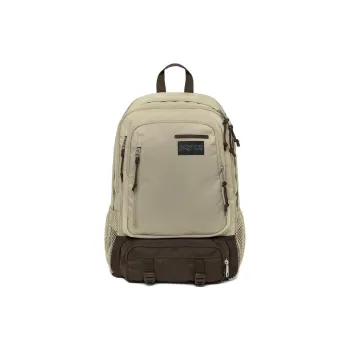 JanSport Polyester Backpack Regular Unisex Beige