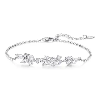 KADER 925 Sterling Silver Bracelets Women's Silver Box