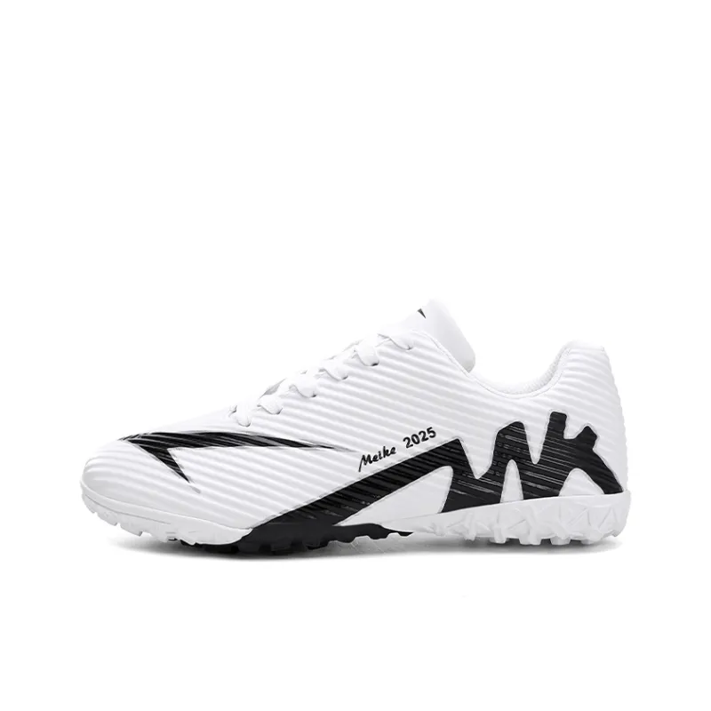 MEIKE Soccer Shoes Unisex Low Top White-6