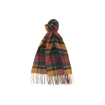 BARBOUR Lambswool Cashmere Knit Scarves Men's Multicolor