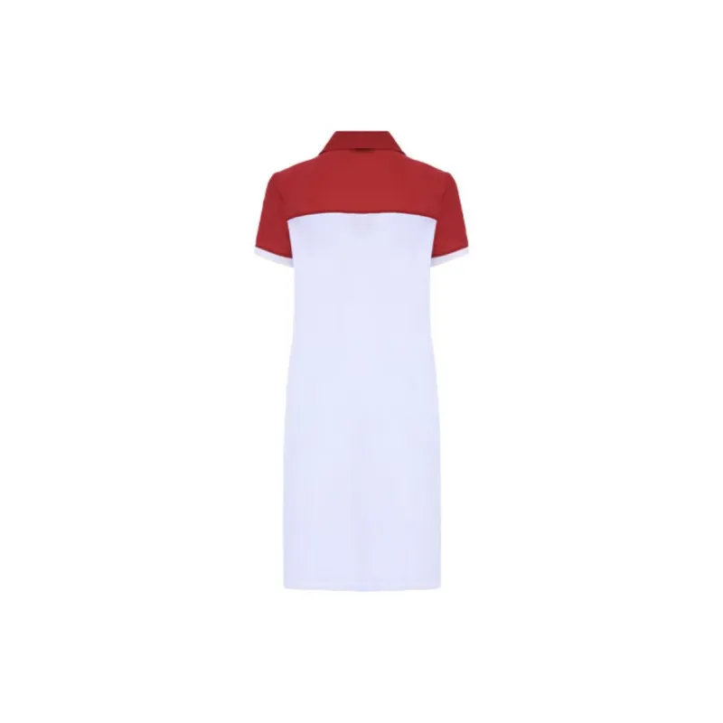 PRADA Short-Sleeved Dresses Women's Red-1