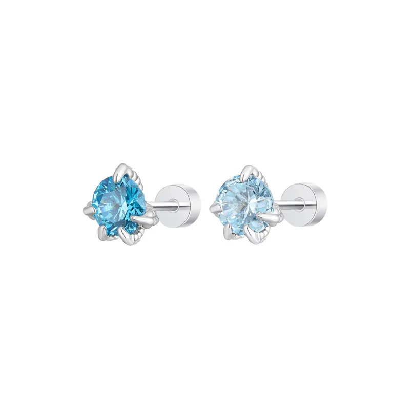 MISS XIA JWY Titanium Steel Stud Earrings Unisex-25