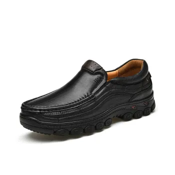 PEHL Men's Casual Shoes Men Low Top Black/Light Brown/Dark Brown