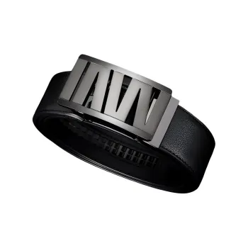 SEPTWOLVES Cow Leather Versatile Fashion Belt Men's Width 3.5CM