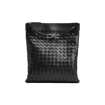 Bottega Veneta Flat Andiamo Messenger Bag