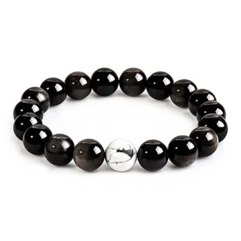 RboySe Obsidian Bracelets Unisex