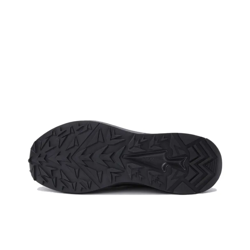 DESCENTE Anti Slip Wear Resistant Low Top Casual Shoes Unisex Black-3