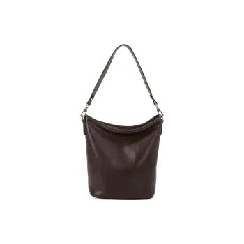 VENOF Cow Leather Portable Crossbody Bag Shoulder Bag Small Size Women's Lihai Black/Twilight Black