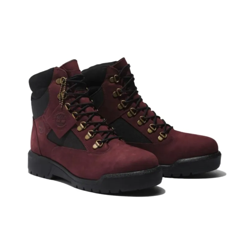 Timberland Field Boot Lace Up Waterproof Dark Port-1