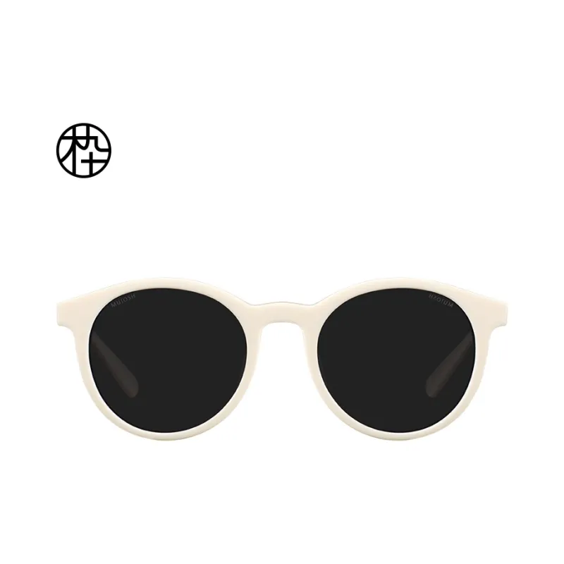 MUJOSH Plate Frame Round Sun Protection Sunglasses With UV Protection Unisex-4