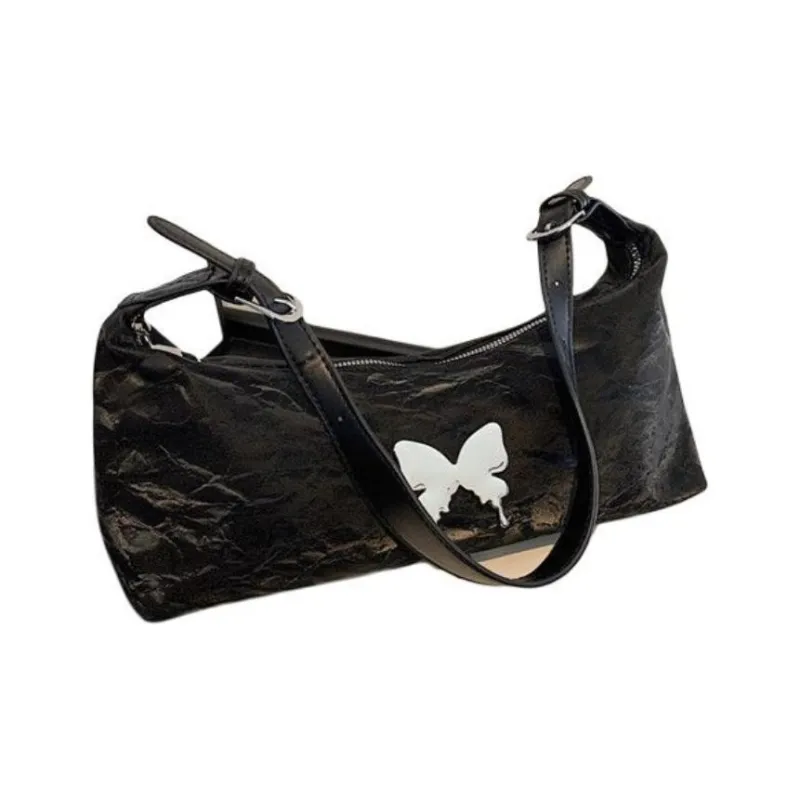 Yalu PU Handbag Shoulder Bag Crossbody Bag Women's Ecru/Black/Pink/Khaki-5