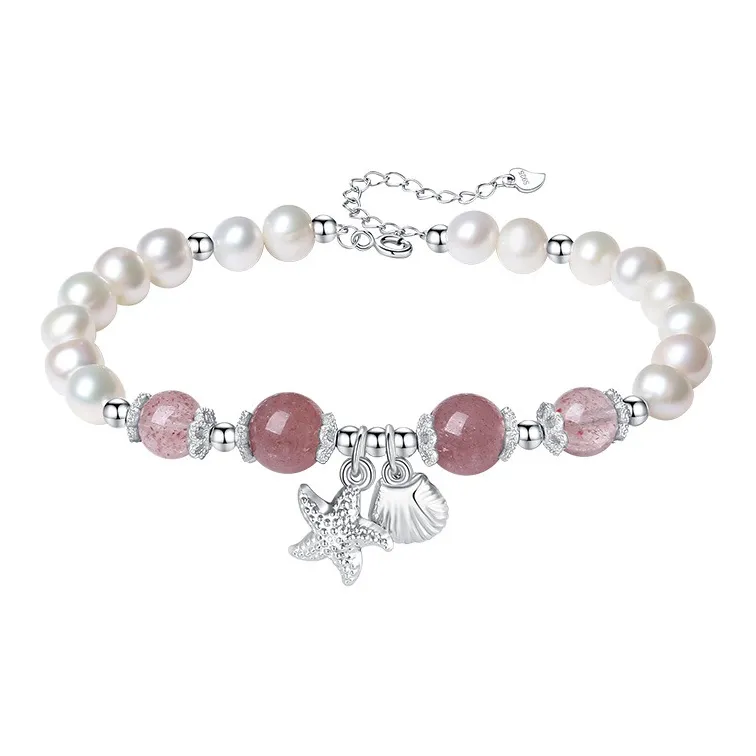 Andaozi Freshwater Pearl Bracelets Unisex-0