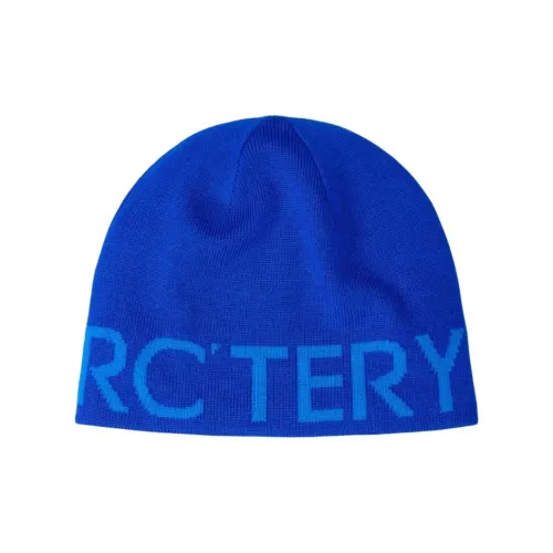 Arcteryx Wool Polyester Polyamide Elastane Beanies Unisex Blue