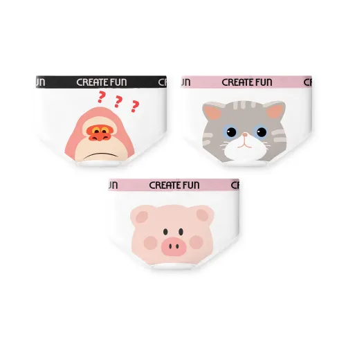 Qiao Ni Tong Underpants Women's 3 Pack