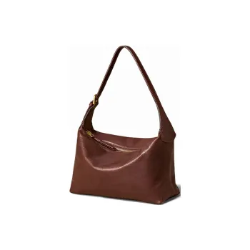 KAISER Vegetable Tanned Cow Leather Crossbody Bag, Shoulder Bag Women's Coffee/Black/Green/Sunset Yellow