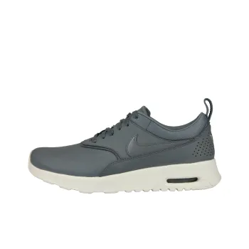 Nike Air Max Thea Anti Slip Wear Resistant Low Top Running Shoes Women's Dark Gray