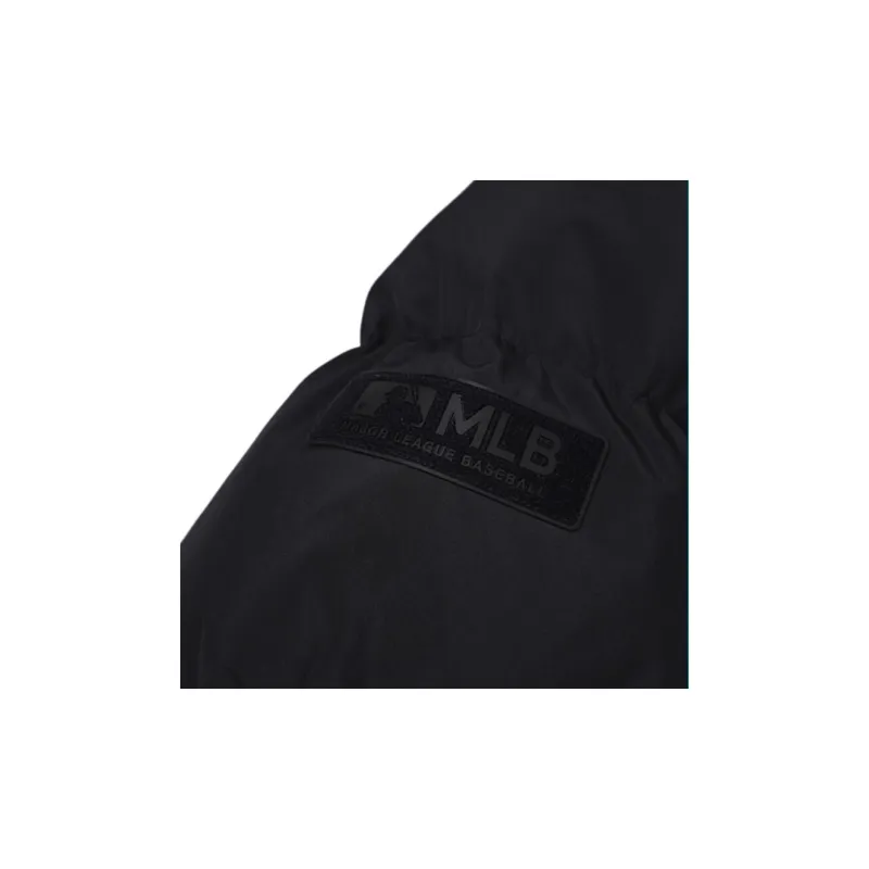 MLB Down Jacket Winter Mid Length Unisex Black-2