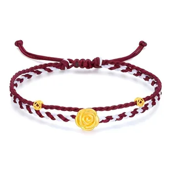 Royal Dragon Mirror Gold Bracelet Women's