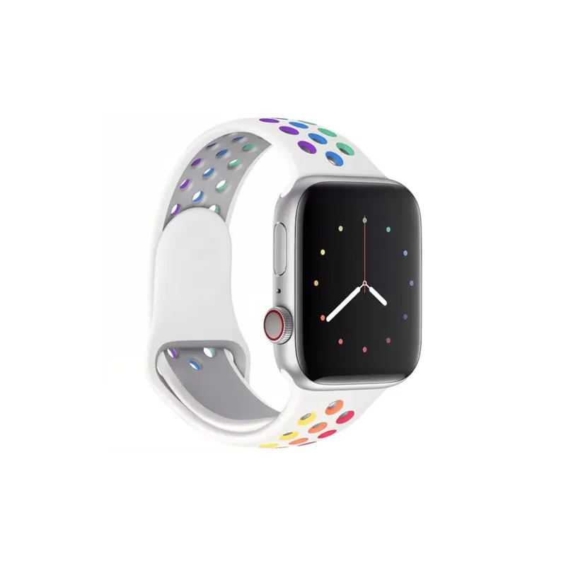 ZHENGGUANG Watch Band Apple Compatibility Silicone Material-74