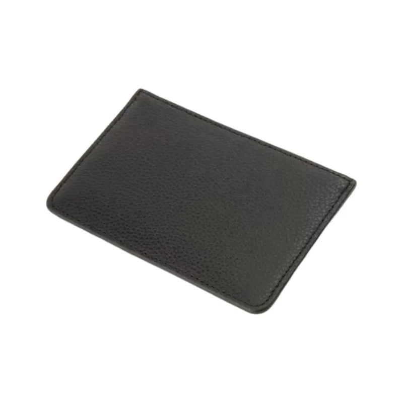 TORY BURCH Walker Cow Leather Card Holder, Coin Purse, Card Holder Regular Women's Black-2