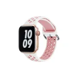 Apple Samsung Button NK White Pink