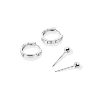 JOLLY NOTE Sterling Silver Earrings Unisex