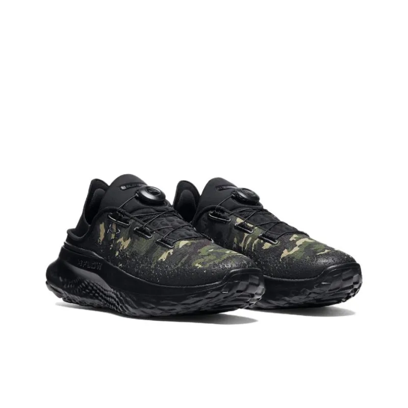 Under Armour SlipSpeed Anti Slip Wear Resistant Low Top Casual Running Shoes Unisex Black-2